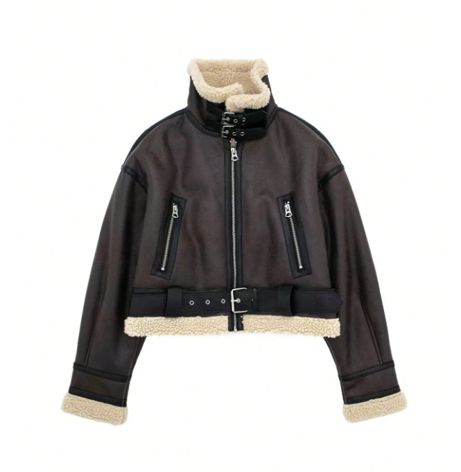 Luisa | Cazadora corta doble faz