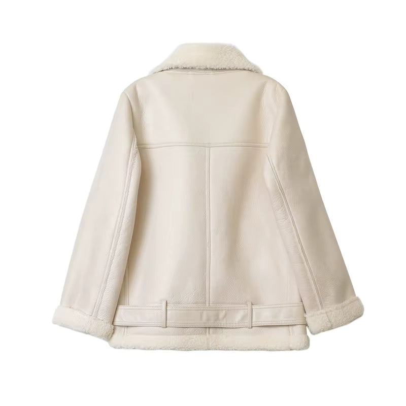 Ainara | chaqueta con abrigo extra grueso y cálido