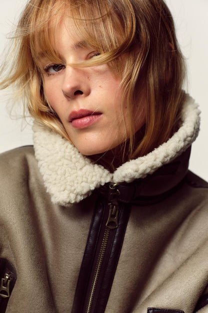 Sara | Cazadora corta doble faz