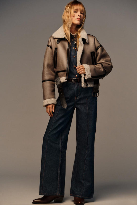 Sara | Cazadora corta doble faz