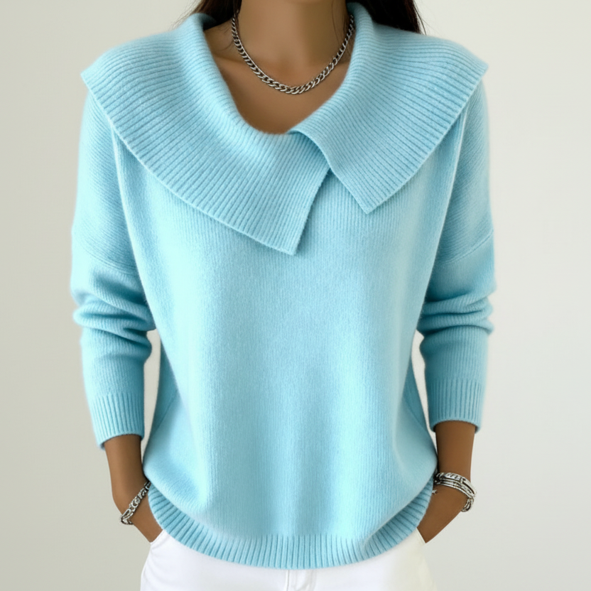 Lucía | Suéter cálido con cuello suave
