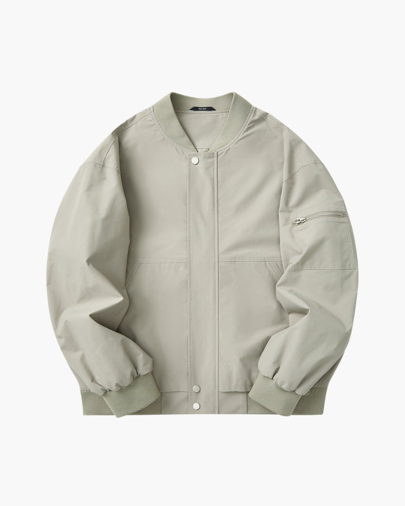 Raúl | Chaqueta bomber minimalista