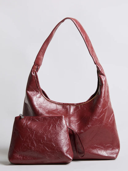 Mochi | Bolso tote de cuero envejecido Scarlett