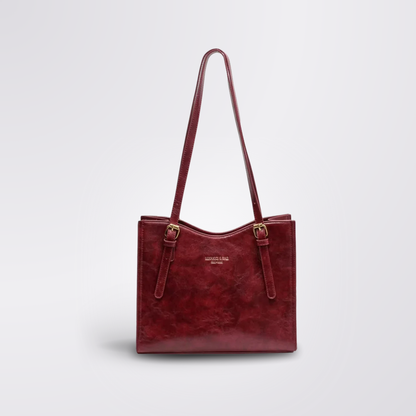 Lena | Bolso de hombro vintage en piel vegana