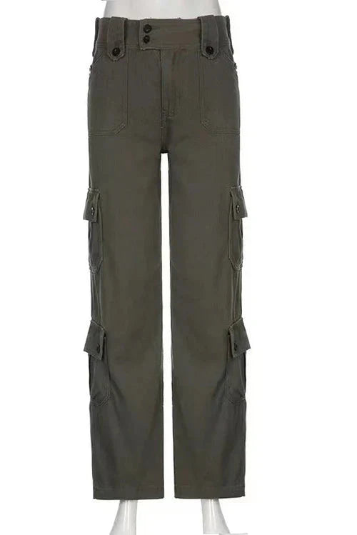 Isabela – Pantalón vaquero estilo retro con bolsillos