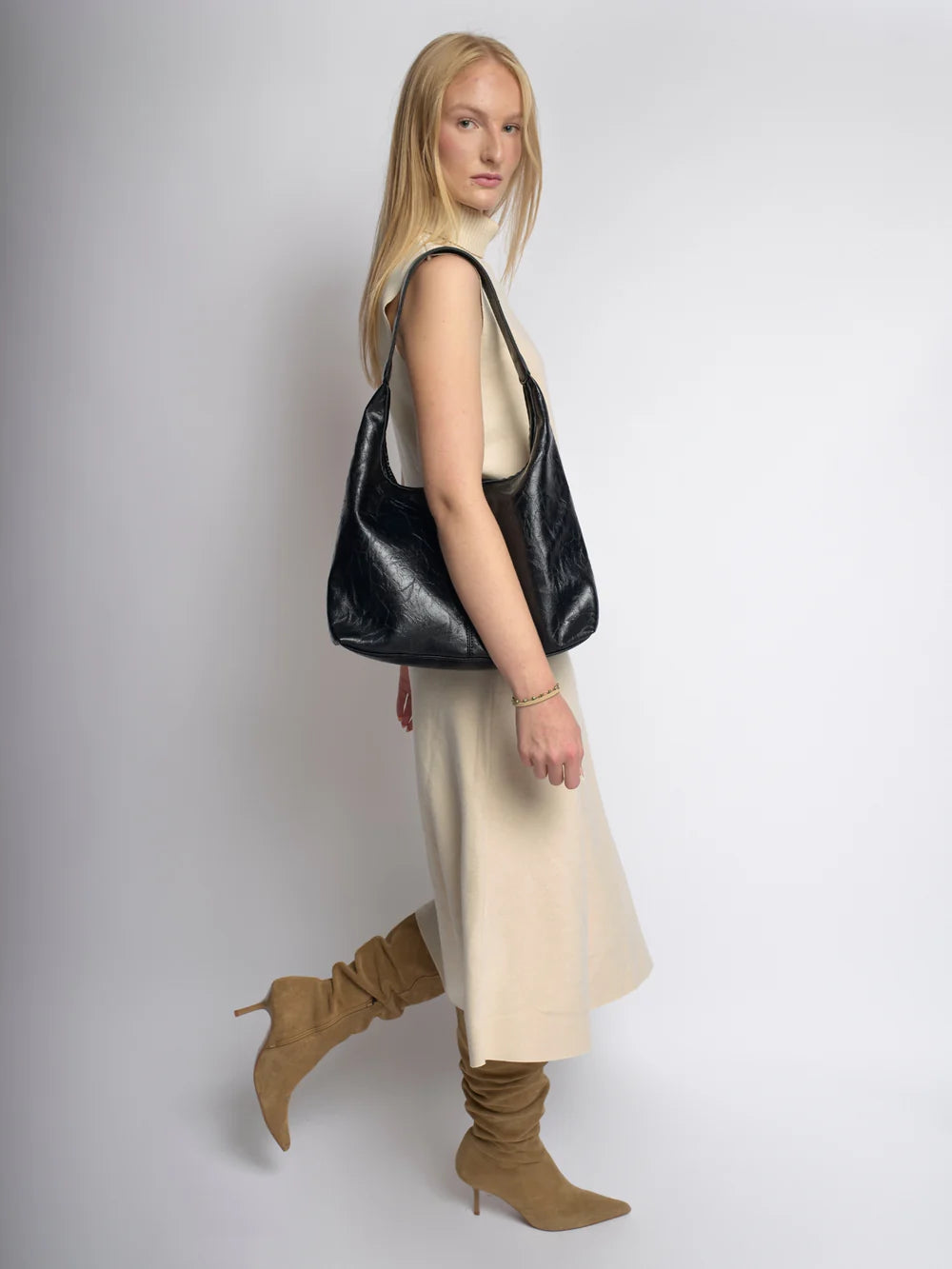 Mochi | Bolso tote de cuero envejecido Scarlett