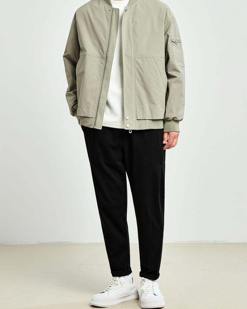 Raúl | Chaqueta bomber minimalista