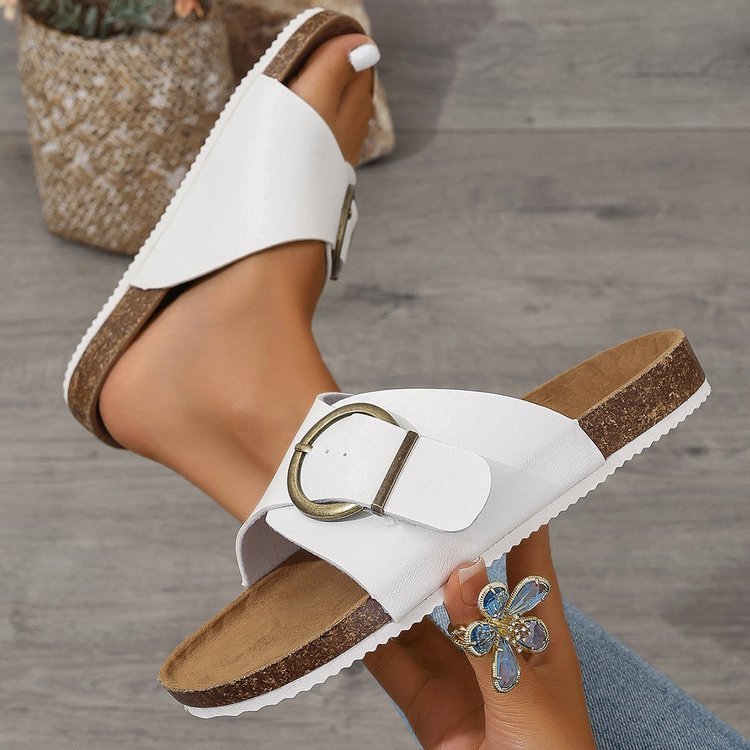 Lila | Sandalias con hebilla