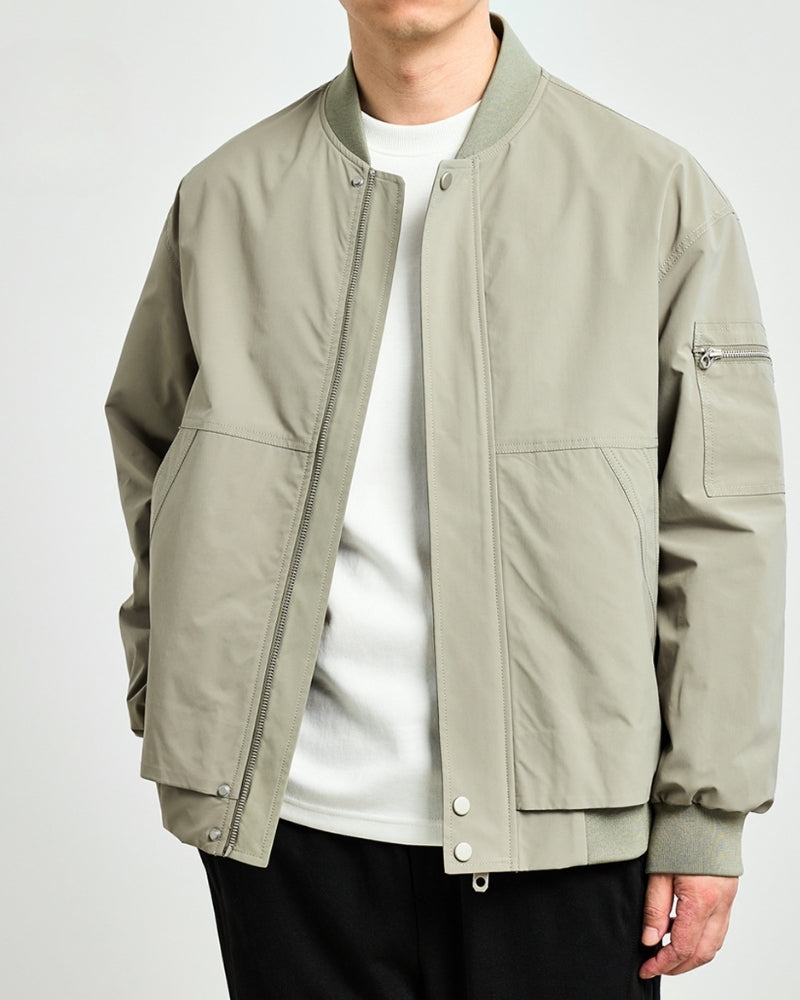 Raúl | Chaqueta bomber minimalista