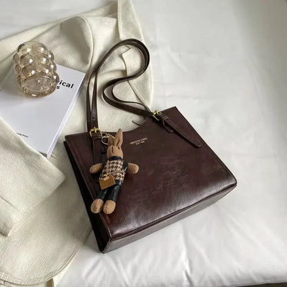 Lena | Bolso de hombro vintage en piel vegana