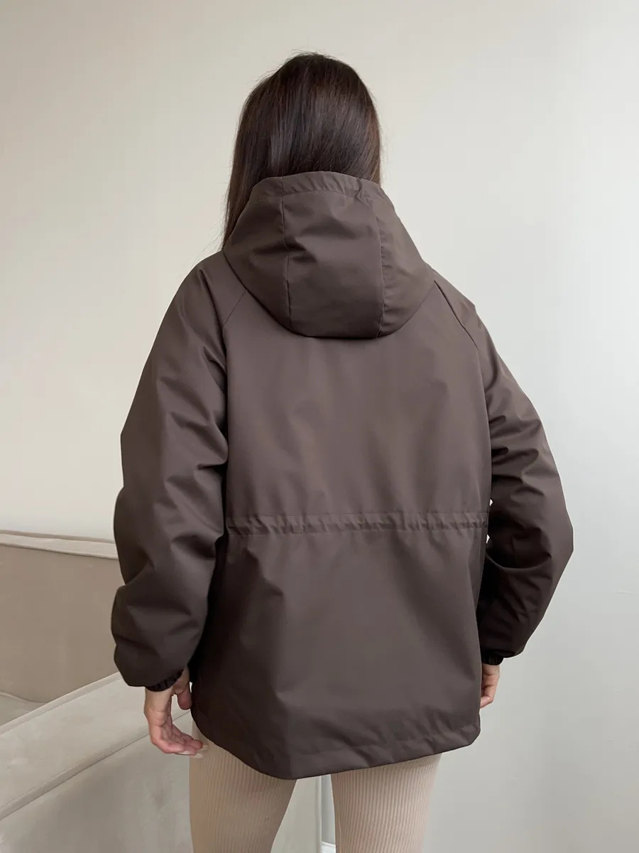 Sofía | chaqueta impermeable con capucha ajustable