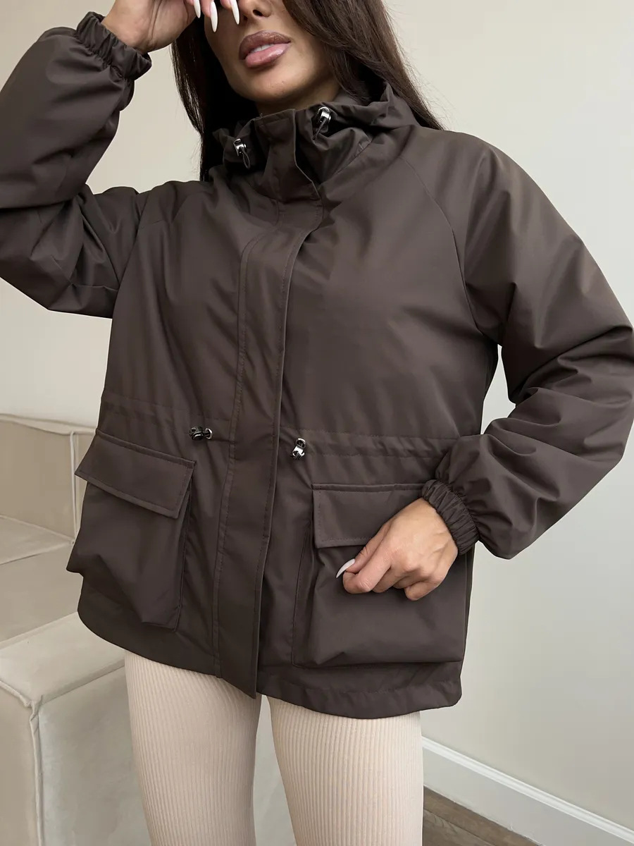 Sofía | chaqueta impermeable con capucha ajustable