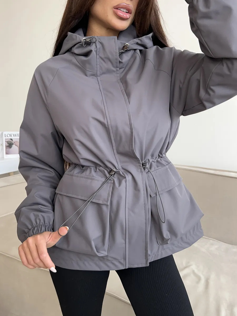 Sofía | chaqueta impermeable con capucha ajustable