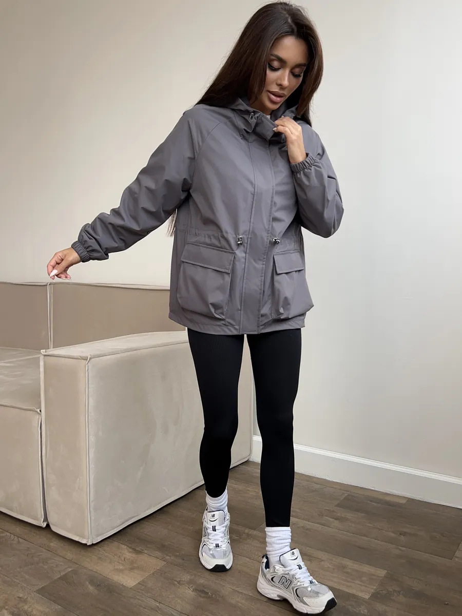 Sofía | chaqueta impermeable con capucha ajustable