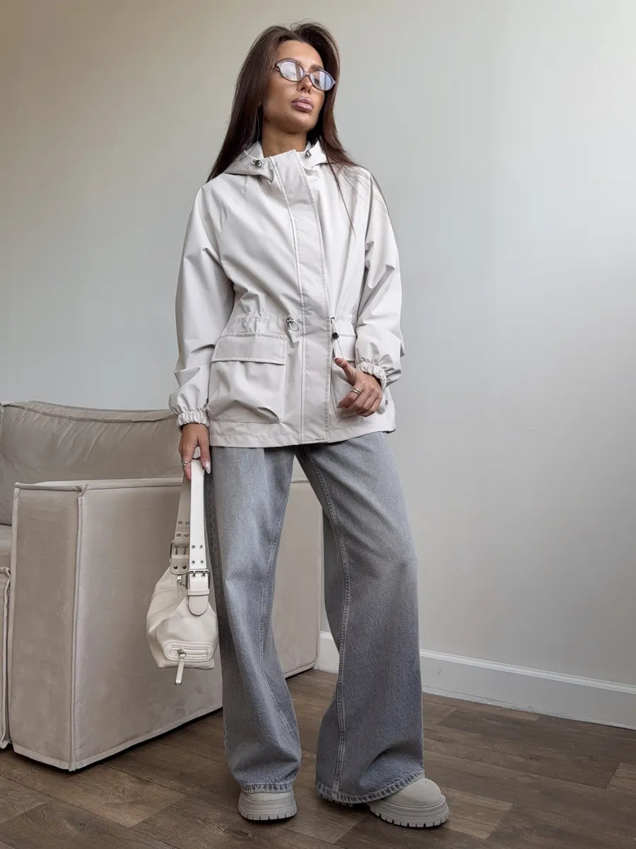 Sofía | chaqueta impermeable con capucha ajustable