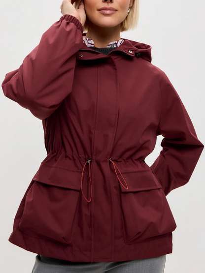 Sofía | chaqueta impermeable con capucha ajustable