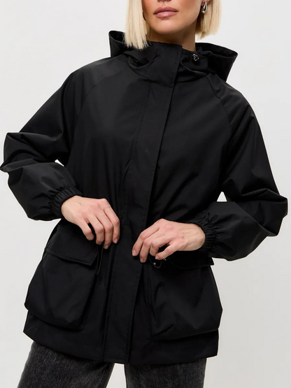 Sofía | chaqueta impermeable con capucha ajustable