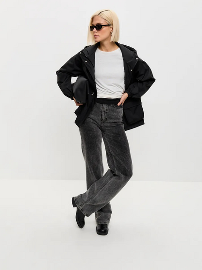 Sofía | chaqueta impermeable con capucha ajustable