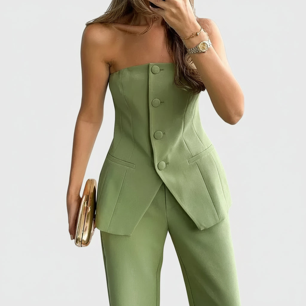 Carmen | Conjunto top y pantalón moda