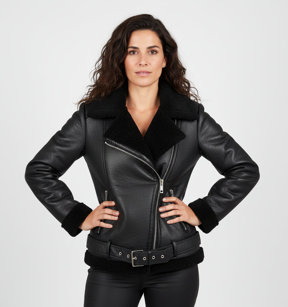 Carla | chaqueta con abrigo extra grueso y cálido