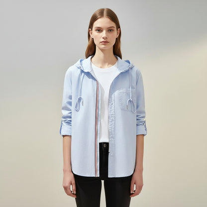 Casa | Sudadera de lino con capucha