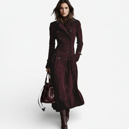 Natalia™ | Trench en piel de ante