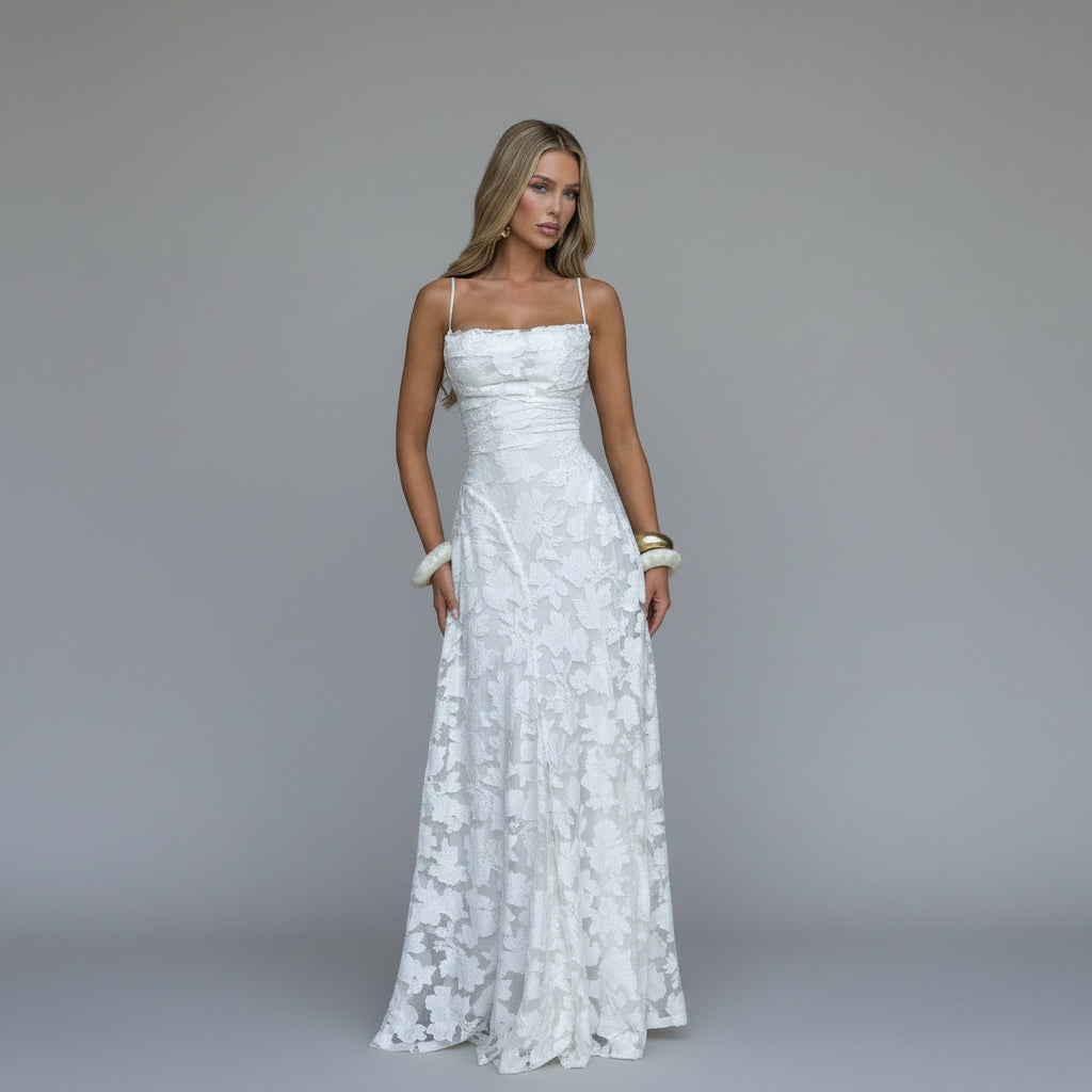 Clara | Vestido largo Bloom