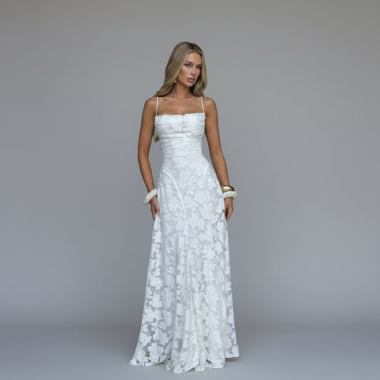 Clara | Vestido largo Bloom