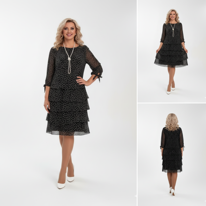 Giulia | Vestido a lunares de elegancia fluida