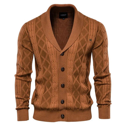 Waldemar | Cardigan para hombre con tapeta de botones