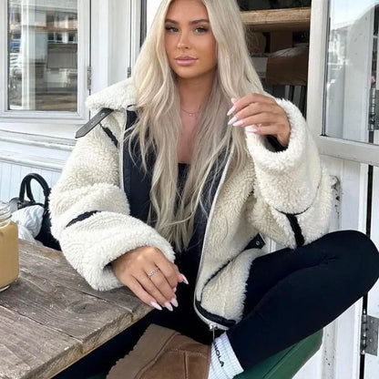 Yaiza | Cazadora borreguito doble faz