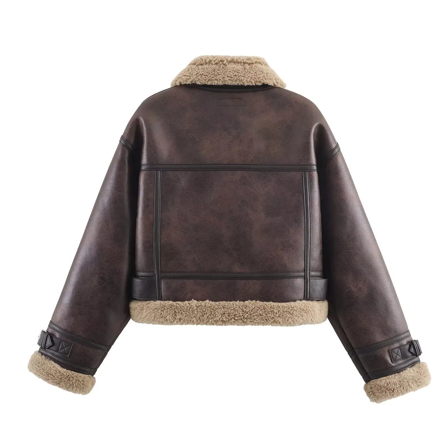 Raquel | Cazadora corta doble faz