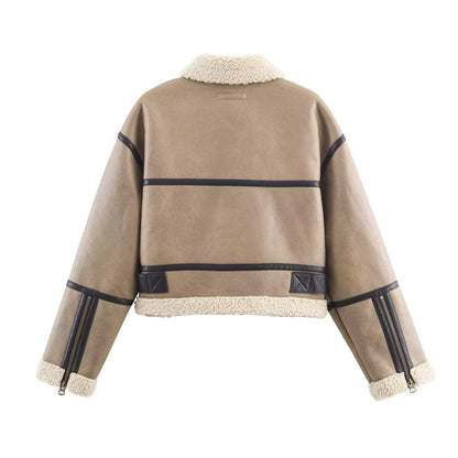 Sara | Cazadora corta doble faz