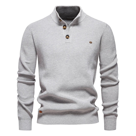 Konrad | Suéter para hombre elegante con diseño de botones