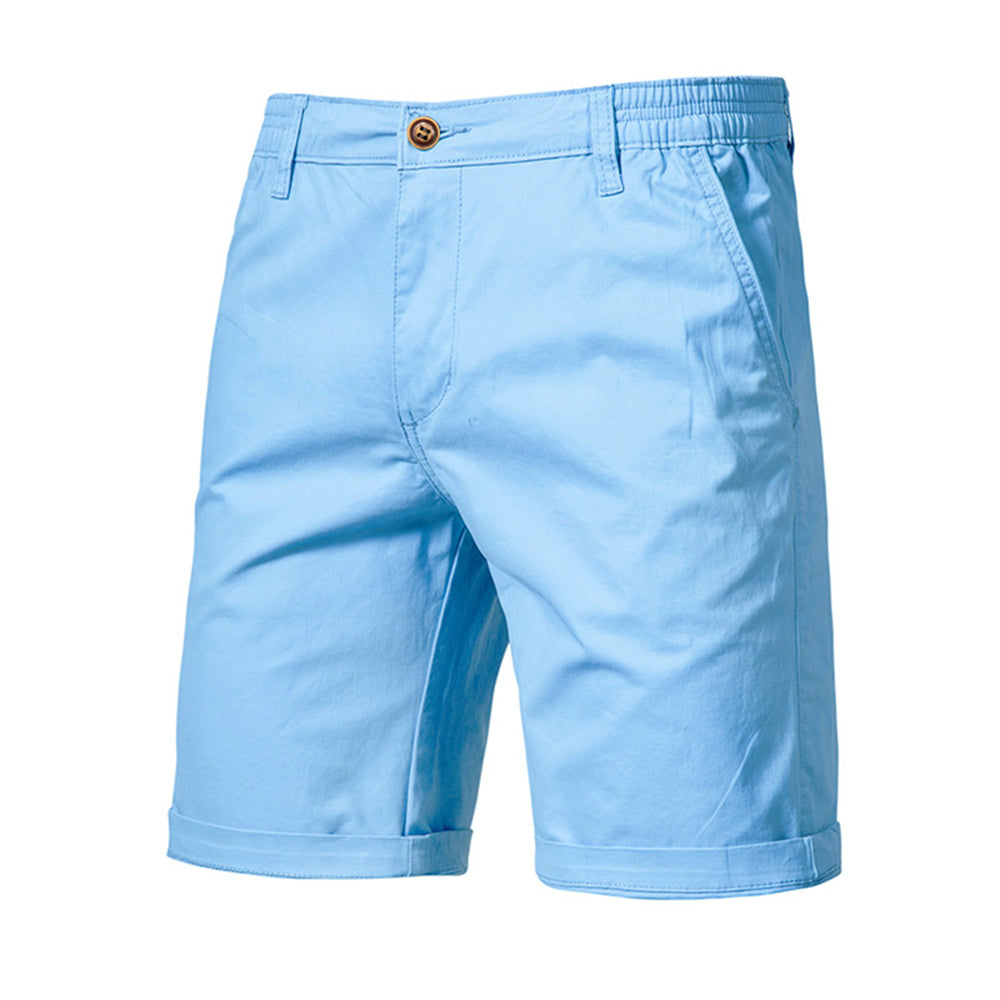 Jose | pantalones cortos lisos de algodón