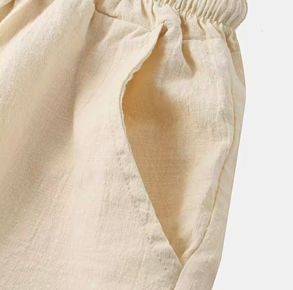 Roberto | Conjunto de ropa de lino y algodón para hombre