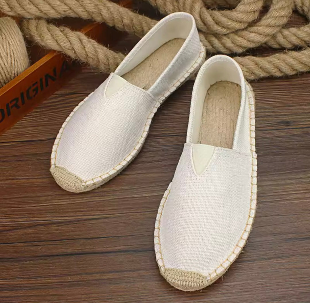 Cris | Alpargatas de Lona Sin Cordones