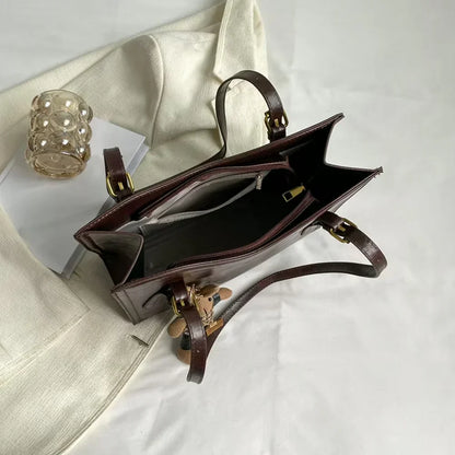 Lena | Bolso de hombro vintage en piel vegana