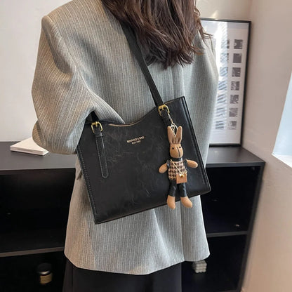 Lena | Bolso de hombro vintage en piel vegana