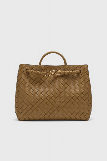 Bolsa Diaria Tejida Índigo