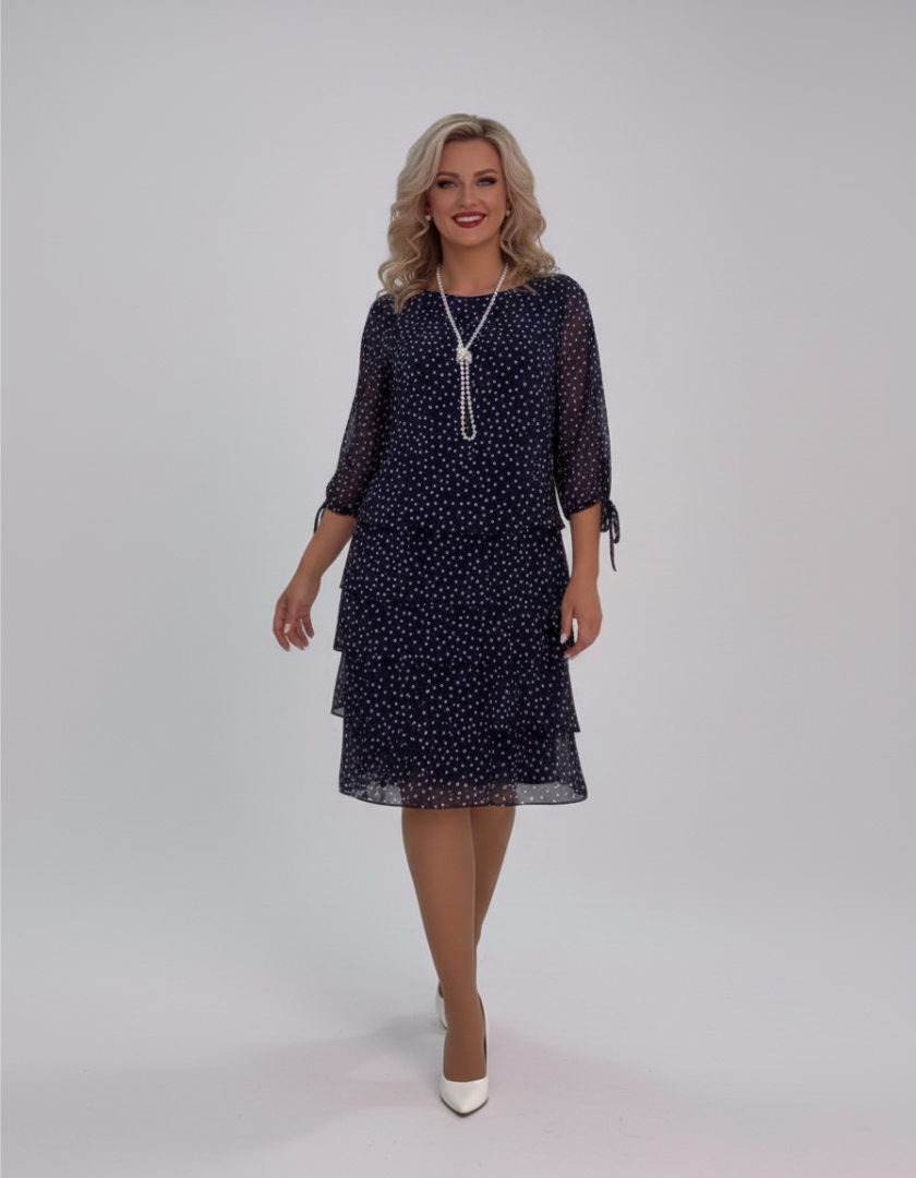 Giulia | Vestido a lunares de elegancia fluida