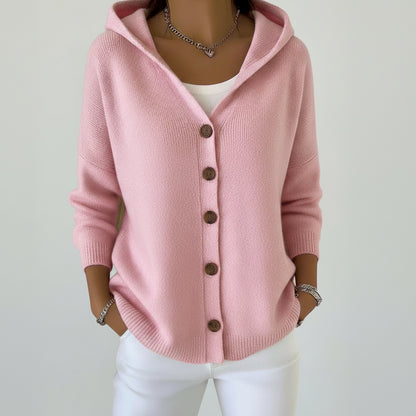 Clarita | Chaqueta con capucha y botones