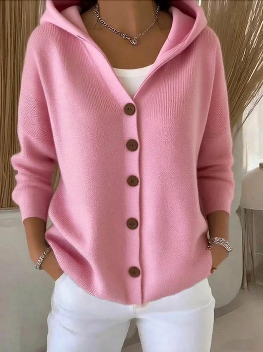 Clarita | Chaqueta con capucha y botones