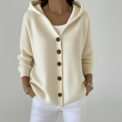 Clarita | Chaqueta con capucha y botones