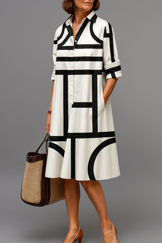 BLANCA | VESTIDO MIDI ESTAMPADO