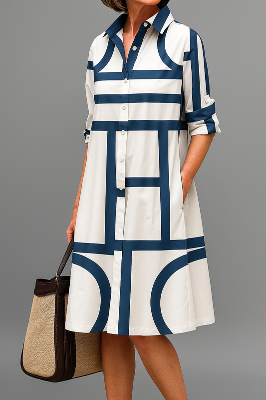 JULIA | VESTIDO MIDI ESTAMPADO