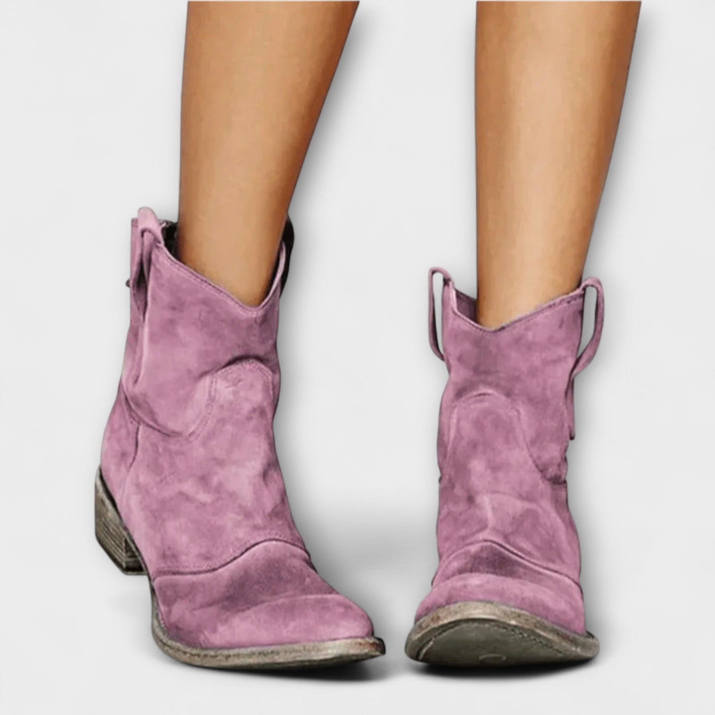 Sami | Botines de ante en estilo sabana