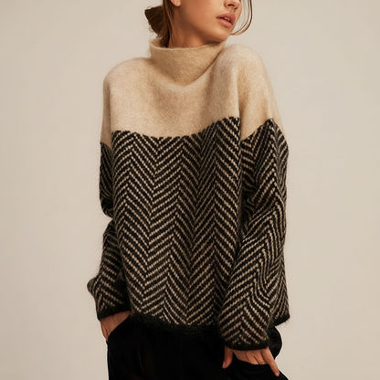 Fermina | Suéter de Cuello de Tortuga de Cachemira de Lujo