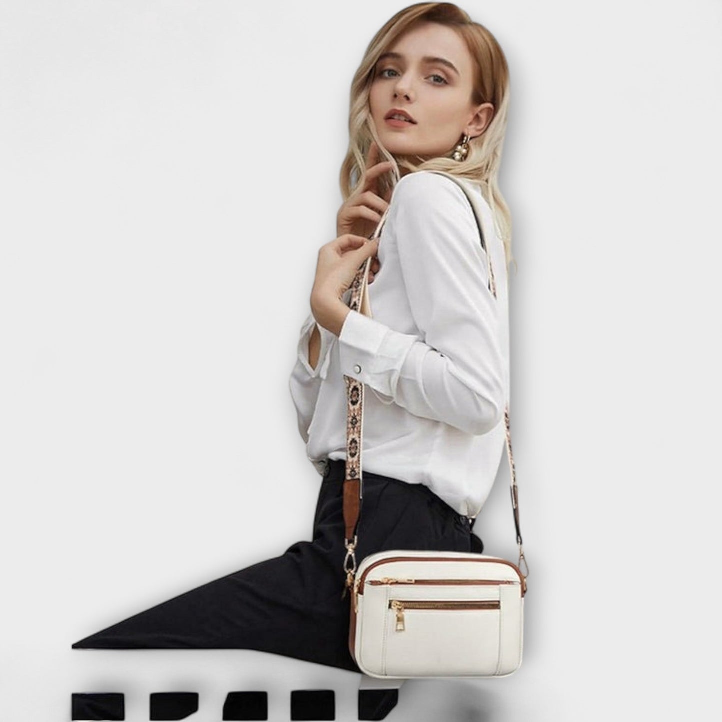 Miranda | Elegante Bolso de Hombro de Cuero
