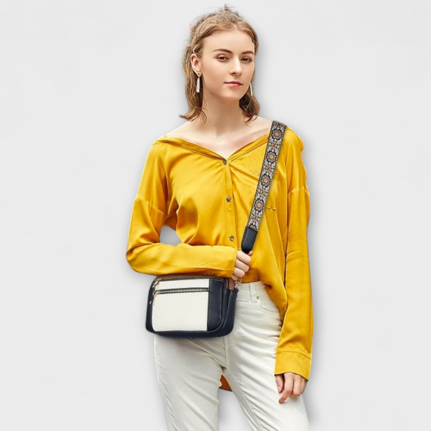Miranda | Elegante Bolso de Hombro de Cuero
